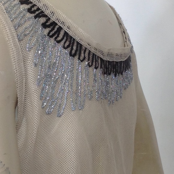 Anthropologie Project Alabama Mesh Sleeveless Top - Picture 7 of 10